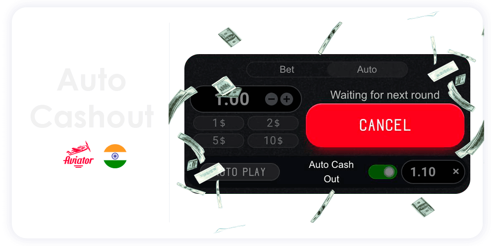 Instruction on how Auto Play and Auto Cash Out in Aviator game works