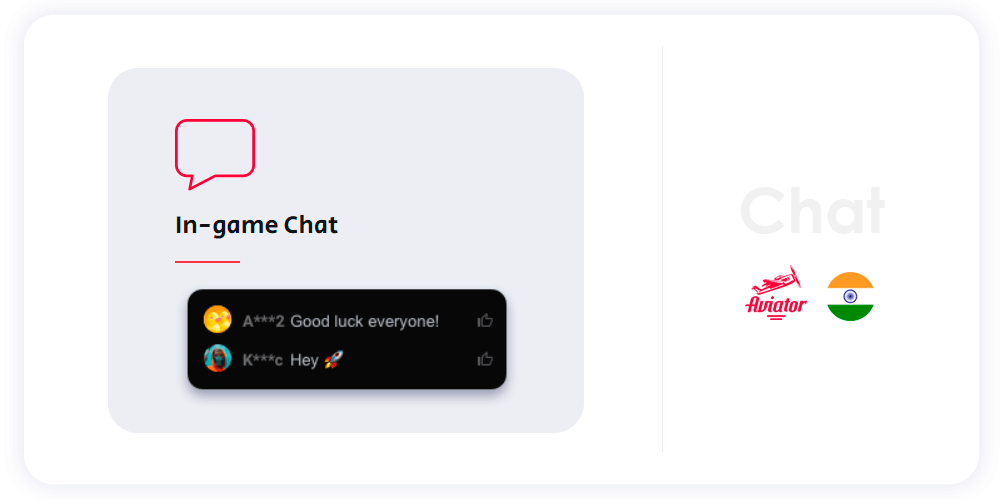 Try to use Aviator in-game chat to talk with other players and learn their gaming experience