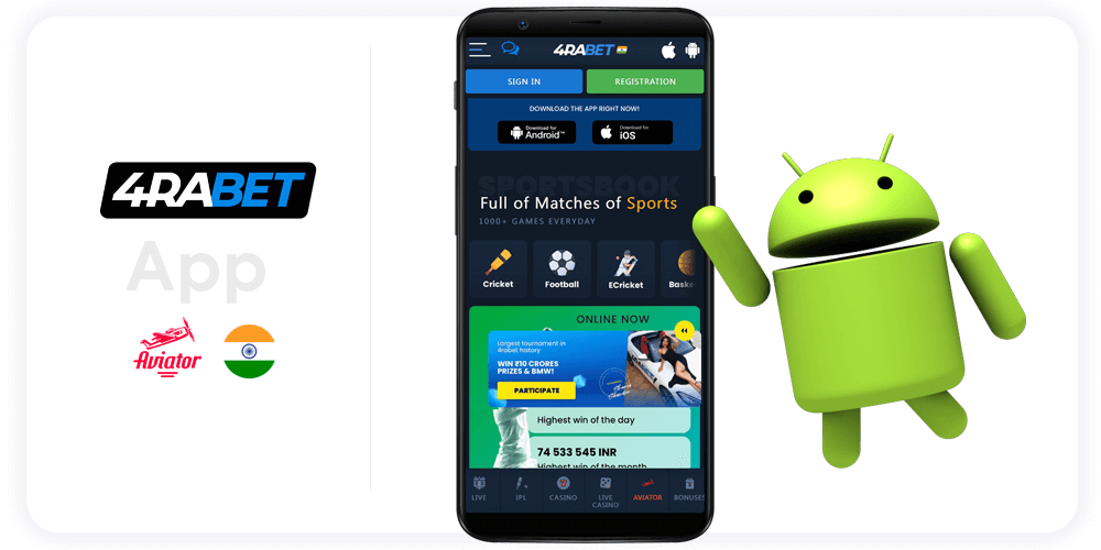 Step-by-Step Instruction how to Download 4Rabet Aviator App for Android
