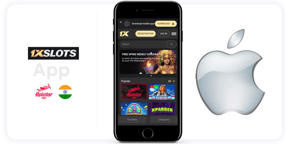 Simple steps how to Download 1xSlots Aviator App for iOS
