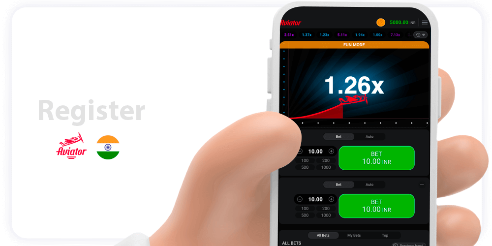 Few Simple steps how to Register in an Aviator Betting App