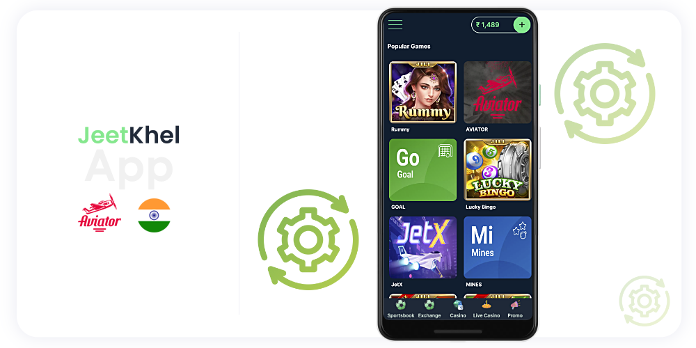 You can update the Jeetkhel app automatically