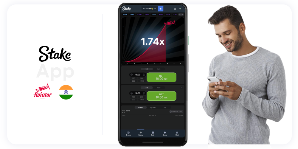 The characteristics of the Stake app for playing Aviator should be learned before downloading the app to your smartphone
