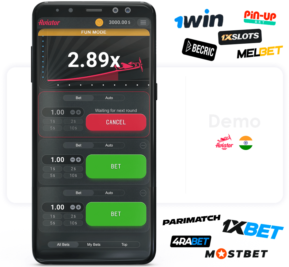 Users can play Aviator free game in the mobile application